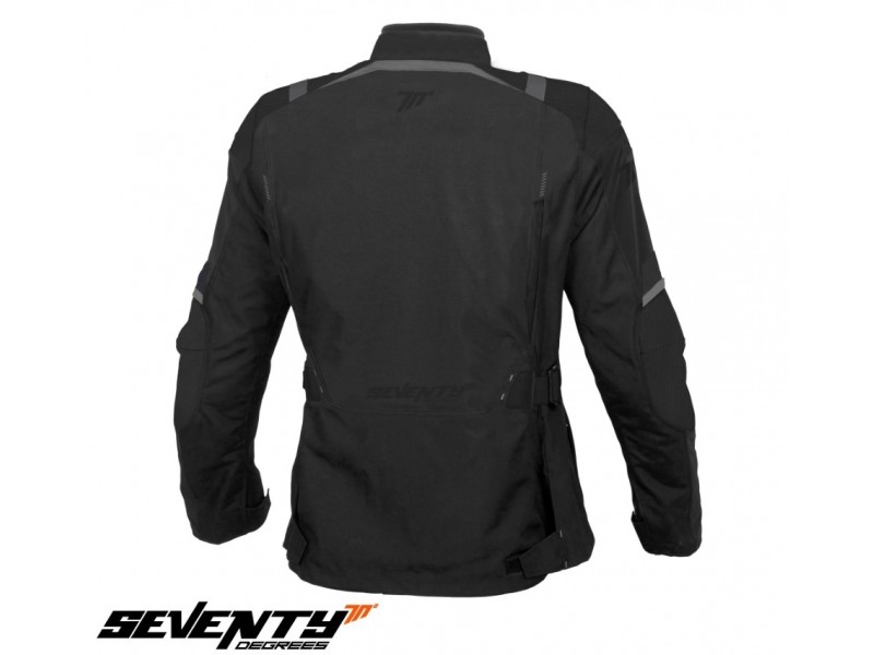 Geaca (jacheta) motociclete femei Racing/Roadster Ixon All season model Ilana LS culoare: negru/alb Geaca (jacheta) motociclete femei Racing/Roadster Ixon All season model Ilana LS culoare: negru/alb