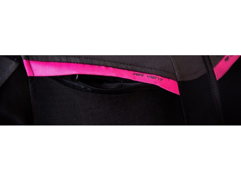 Geaca (jacheta) motociclete femei Racing/Roadster Ixon All season model Ilana LS culoare: negru/alb Geaca (jacheta) motociclete femei Racing/Roadster Ixon All season model Ilana LS culoare: negru/alb