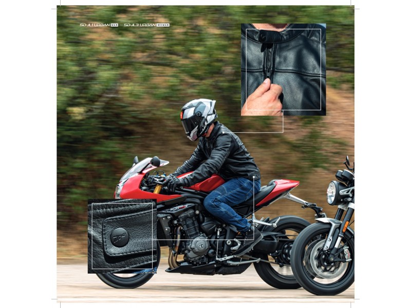 Geaca (jacheta) motociclete femei Racing/Roadster Ixon All season model Ilana LS culoare: negru/alb Geaca (jacheta) motociclete femei Racing/Roadster Ixon All season model Ilana LS culoare: negru/alb