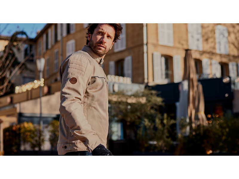 Geaca (jacheta) motociclete femei Racing/Roadster Ixon All season model Ilana LS culoare: negru/alb Geaca (jacheta) motociclete femei Racing/Roadster Ixon All season model Ilana LS culoare: negru/alb