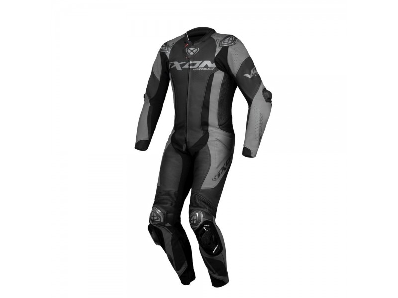 Costum (combinezon) motociclete barbati piele Ixon vara model Vortex 3 MS culoare: negru Costum (combinezon) motociclete barbati piele Ixon vara model Vortex 3 MS culoare: negru