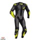 Costum (combinezon) motociclete barbati piele Ixon vara model Vendetta Evo culoare: negru/antracit/galben Costum (combinezon) motociclete barbati piele Ixon vara model Vendetta Evo culoare: negru/antracit/galben