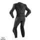 Costum (combinezon) motociclete barbati piele Ixon vara model Vendetta Evo culoare: negru