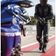 Costum (combinezon) motociclete barbati piele Ixon vara model Vendetta Evo culoare: negru