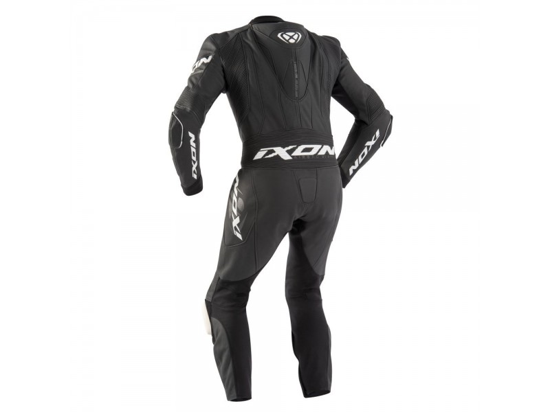Costum (combinezon) motociclete barbati piele Ixon vara model Jackal culoare: negru