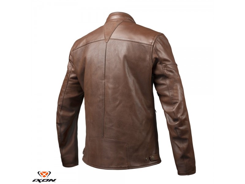 Geaca (jacheta) motociclete barbati piele Urban/Heritage Ixon vara model Cranky Air MS culoare: maro Geaca (jacheta) motociclete barbati piele Urban/Heritage Ixon vara model Cranky Air MS culoare: maro