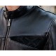 Geaca (jacheta) motociclete barbati piele Urban/Heritage Ixon vara model Cranky Air MS culoare: negru