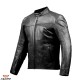 Geaca (jacheta) motociclete barbati piele Urban/Heritage Ixon vara model Cranky Air MS culoare: negru