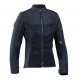 Geaca (jacheta) motociclete femei Racing/Roadster Ixon vara model Fresh LS culoare: navy (albastru)