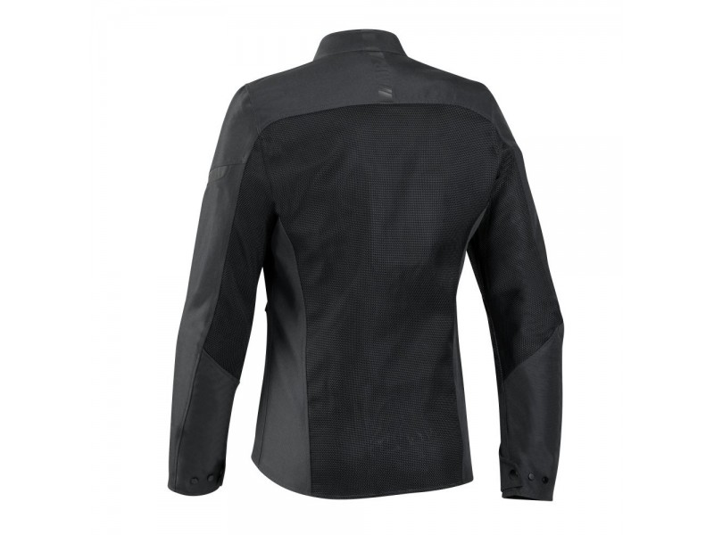 Geaca (jacheta) motociclete femei Racing/Roadster Ixon vara model Fresh LS culoare: negru