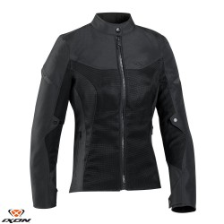 Geaca (jacheta) motociclete femei Racing/Roadster Ixon vara model Fresh LS culoare: negru Geaca (jacheta) motociclete femei Racing/Roadster Ixon vara model Fresh LS culoare: negru