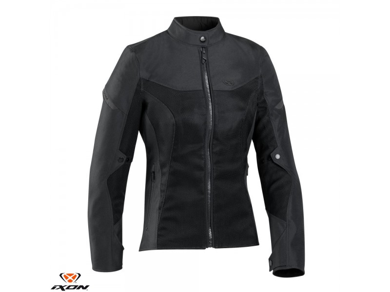 Geaca (jacheta) motociclete femei Racing/Roadster Ixon vara model Fresh LS culoare: negru Geaca (jacheta) motociclete femei Racing/Roadster Ixon vara model Fresh LS culoare: negru