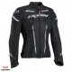 Geaca (jacheta) motociclete femei Racing/Roadster Ixon vara model Striker AIR WPL LS culoare: negru/alb Geaca (jacheta) motociclete femei Racing/Roadster Ixon vara model Striker AIR WPL LS culoare: negru/alb