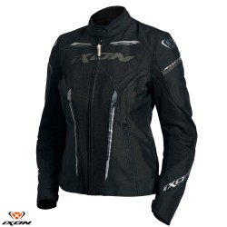 Geaca (jacheta) motociclete femei Racing/Roadster Ixon vara model Striker AIR WPL LS culoare: negru Geaca (jacheta) motociclete femei Racing/Roadster Ixon vara model Striker AIR WPL LS culoare: negru
