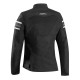 Geaca (jacheta) motociclete femei Racing/Roadster Ixon All season model Ilana LS culoare: negru/alb