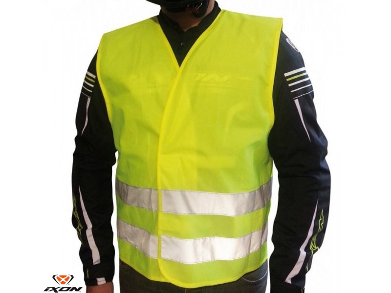 Vesta reflectorizanta universala Ixon model Gilet Safer Mix culoare: galben fluor (marime universala) Vesta reflectorizanta universala Ixon model Gilet Safer Mix culoare: galben fluor (marime universala)
