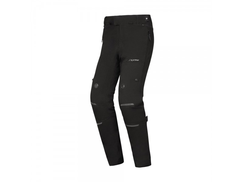 Pantaloni motociclete barbati Touring/Adventure Ixon All season model M-SKD MS culoare: negru (pantaloni laminati; waterproof pe exterior) Pantaloni motociclete barbati Touring/Adventure Ixon All season model M-SKD MS culoare: negru (pantaloni laminati; waterproof pe exterior)