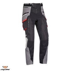 Pantaloni motociclete barbati Touring/Adventure Ixon All season model Ragnar MS culoare: negru/gri/rosu Pantaloni motociclete barbati Touring/Adventure Ixon All season model Ragnar MS culoare: negru/gri/rosu