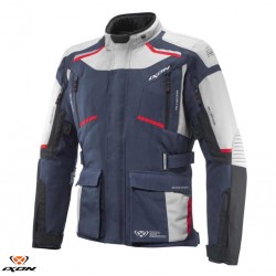 Geaca (jacheta) motociclete barbati Touring/Adventure Ixon All season model Midgard MS culoare: gri/navy/negru Geaca (jacheta) motociclete barbati Touring/Adventure Ixon All season model Midgard MS culoare: gri/navy/negru