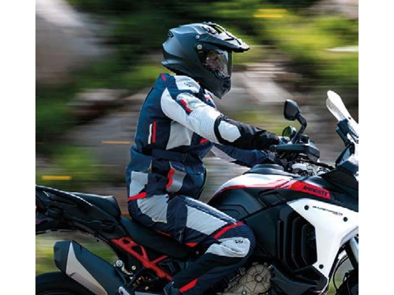 Geaca (jacheta) motociclete barbati Touring/Adventure Ixon All season model Midgard MS culoare: gri/navy/negru