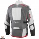 Geaca (jacheta) motociclete barbati Touring/Adventure Ixon All season model Midgard MS culoare: gri/negru/rosu