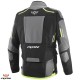 Geaca (jacheta) motociclete barbati Touring/Adventure Ixon All season model Midgard MS culoare: negru/gri/galben Geaca (jacheta) motociclete barbati Touring/Adventure Ixon All season model Midgard MS culoare: negru/gri/galben