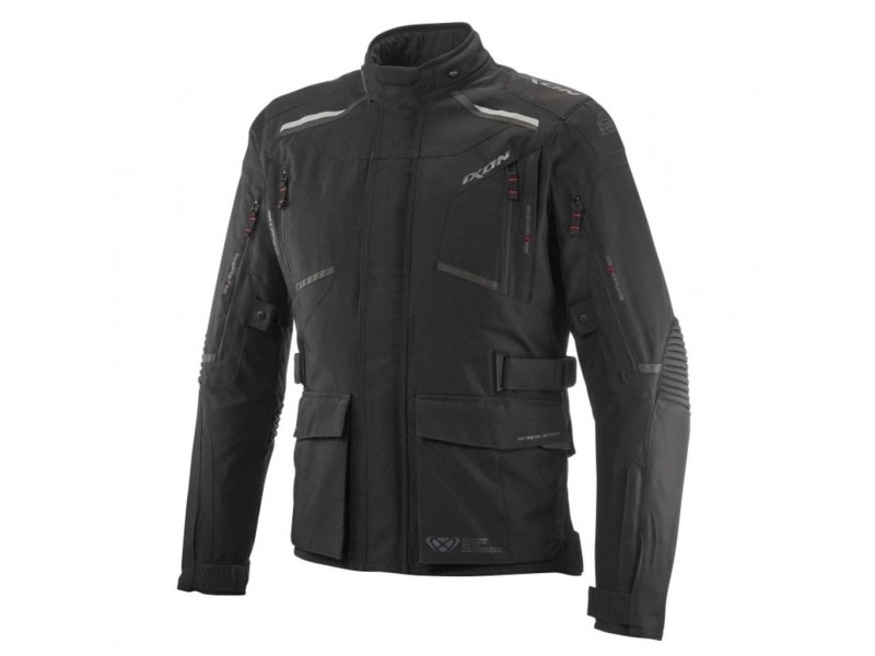Geaca (jacheta) motociclete barbati Touring/Adventure Ixon All season model Midgard MS culoare: negru