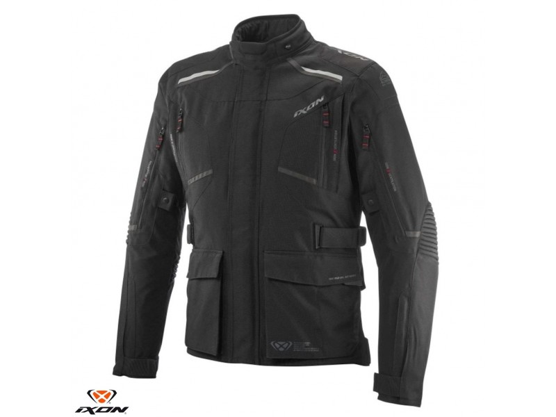 Geaca (jacheta) motociclete barbati Touring/Adventure Ixon All season model Midgard MS culoare: negru