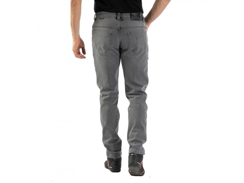 Blugi (jeans) moto barbati Ixon model Alex culoare: gri (Cordura® Denim)