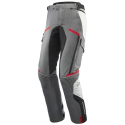 Pantaloni motociclete barbati Touring/Adventure Ixon All season model Midgard MS culoare: gri/negru/rosu