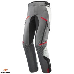 Pantaloni motociclete barbati Touring/Adventure Ixon All season model Midgard MS culoare: gri/negru/rosu Pantaloni motociclete barbati Touring/Adventure Ixon All season model Midgard MS culoare: gri/negru/rosu