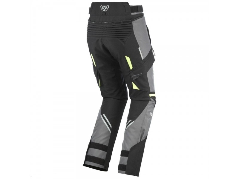 Pantaloni motociclete barbati Touring/Adventure Ixon All season model Midgard MS culoare: negru/gri/galben Pantaloni motociclete barbati Touring/Adventure Ixon All season model Midgard MS culoare: negru/gri/galben