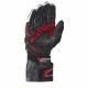 Manusi barbati Racing vara piele Ixon model Thunder Air MS culoare: negru/rosu/alb - degete tactile