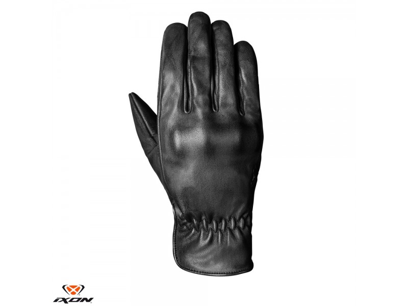 Manusi barbati Urban/heritage vara piele Ixon model RS Nizo LS culoare: negru - degete tactile