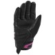 Manusi femei Roadster vara textil/piele Ixon model MIG 2 LS culoare: negru/fuchsia (roz) - degete tactile