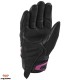 Manusi femei Roadster vara textil/piele Ixon model MIG 2 LS culoare: negru/fuchsia (roz) - degete tactile