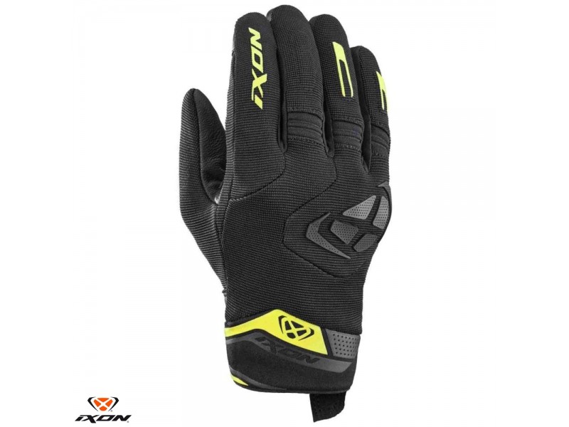 Manusi barbati Roadster vara textil/piele Ixon model MIG 2 MS culoare: negru/galben - degete tactile Manusi barbati Roadster vara textil/piele Ixon model MIG 2 MS culoare: negru/galben - degete tactile