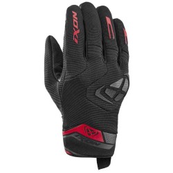 Manusi barbati Roadster vara textil/piele Ixon model MIG 2 MS culoare: negru/rosu - degete tactile Manusi barbati Roadster vara textil/piele Ixon model MIG 2 MS culoare: negru/rosu - degete tactile