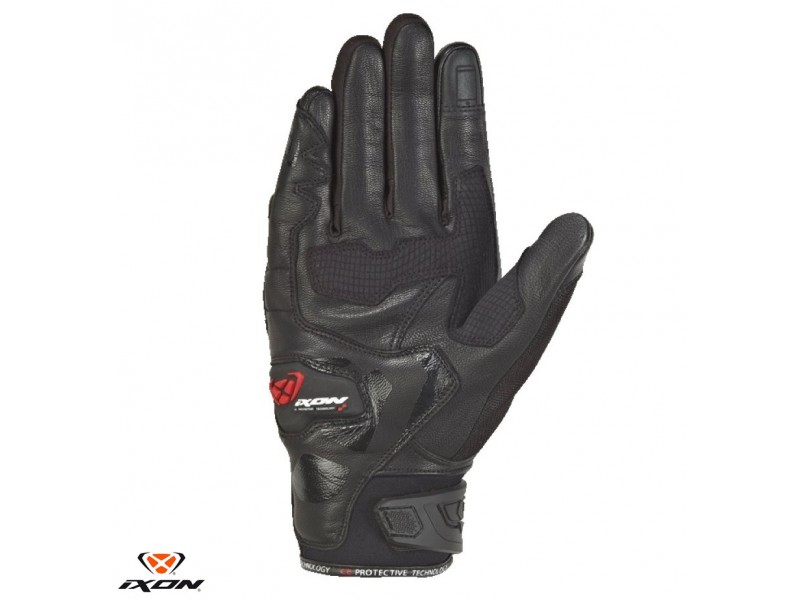 Manusi barbati Roadster vara piele/textil Ixon model RS Rise Air MS culoare: negru - degete tactile Manusi barbati Roadster vara piele/textil Ixon model RS Rise Air MS culoare: negru - degete tactile