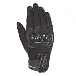 Manusi barbati Roadster vara piele/textil Ixon model RS Rise Air MS culoare: negru - degete tactile