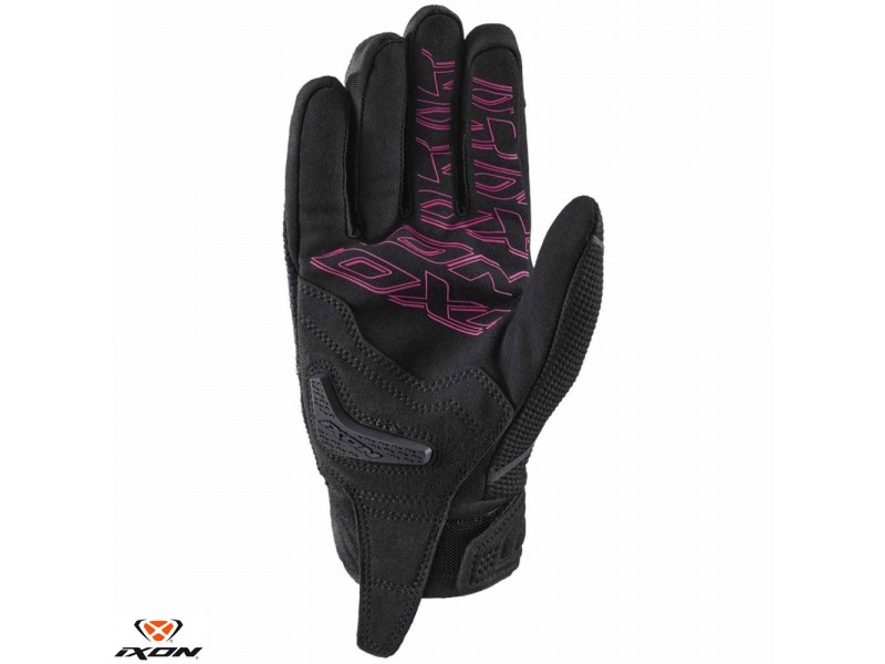 Manusi femei Roadster vara Ixon model Hurricane 2 LS culoare: negru/fuchsia (roz) - degete tactile Manusi femei Roadster vara Ixon model Hurricane 2 LS culoare: negru/fuchsia (roz) - degete tactile