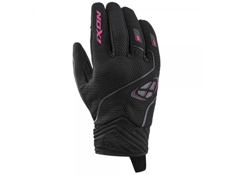 Manusi femei Roadster vara Ixon model Hurricane 2 LS culoare: negru/fuchsia (roz) - degete tactile