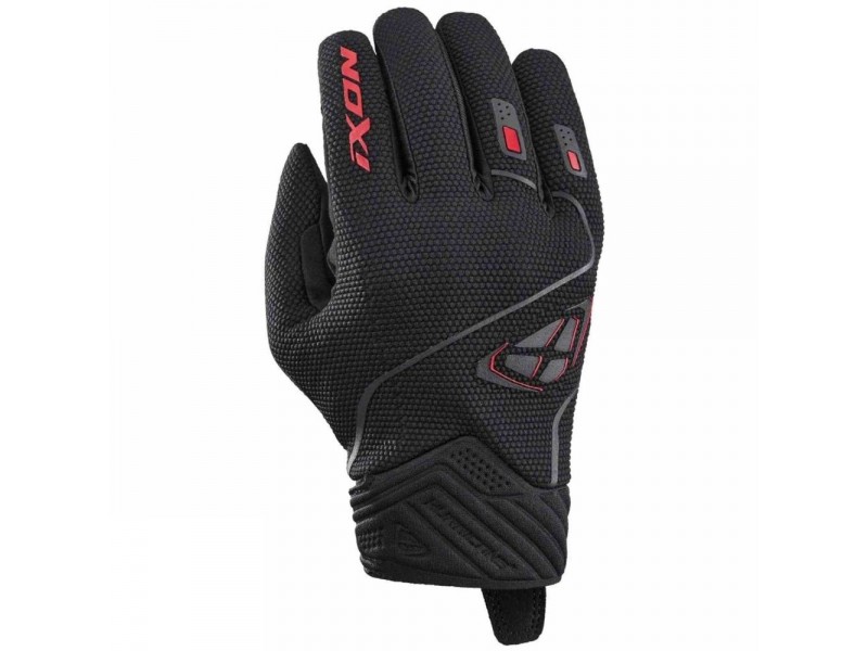 Manusi barbati Roadster vara Ixon model Hurricane 2 MS culoare: negru/rosu - degete tactile