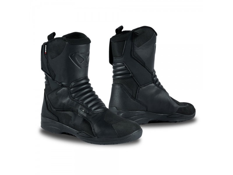 Ghete (cizme) moto Touring/Adventure barbati All Season Ixon model Midgard WP MS culoare: negru (100% waterproof)