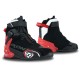 Ghete moto Roadster barbati All Season Ixon model Bull 2 WP MS culoare: negru/alb/rosu (100% waterproof)
