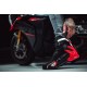 Ghete moto Roadster barbati All Season Ixon model Bull 2 WP MS culoare: negru/alb/rosu (100% waterproof)