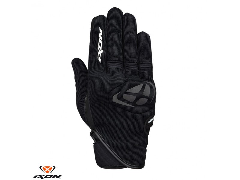 Manusi barbati Roadster vara textil/piele Ixon model MIG MS culoare: negru/alb - degete tactile Manusi barbati Roadster vara textil/piele Ixon model MIG MS culoare: negru/alb - degete tactile