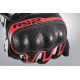 Manusi barbati Roadster vara textil/piele Ixon model RS2 MS culoare: negru/alb/rosu - degete tactile Manusi barbati Roadster vara textil/piele Ixon model RS2 MS culoare: negru/alb/rosu - degete tactile