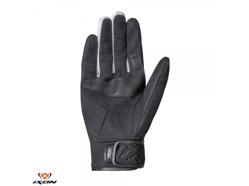 Manusi moto copii vara Ixon model RS Slicker Kid CS culoare: negru/alb Manusi moto copii vara Ixon model RS Slicker Kid CS culoare: negru/alb
