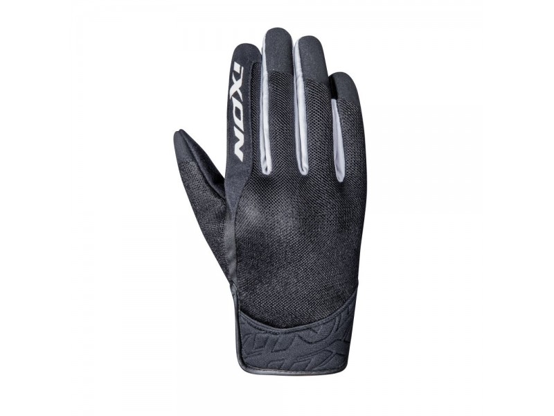 Manusi moto copii vara Ixon model RS Slicker Kid CS culoare: negru/alb